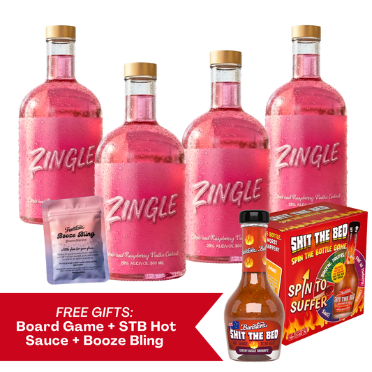 Case of Zingle - 4 x 500ml Bottles
