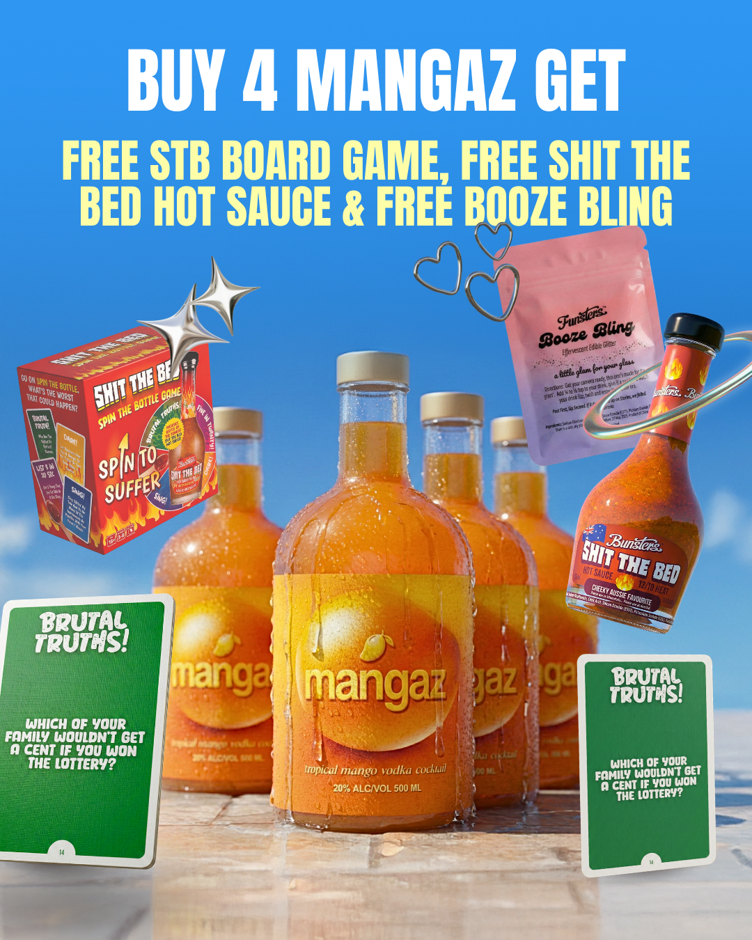 Mangaz Juicy Mango & Vanilla Vodka