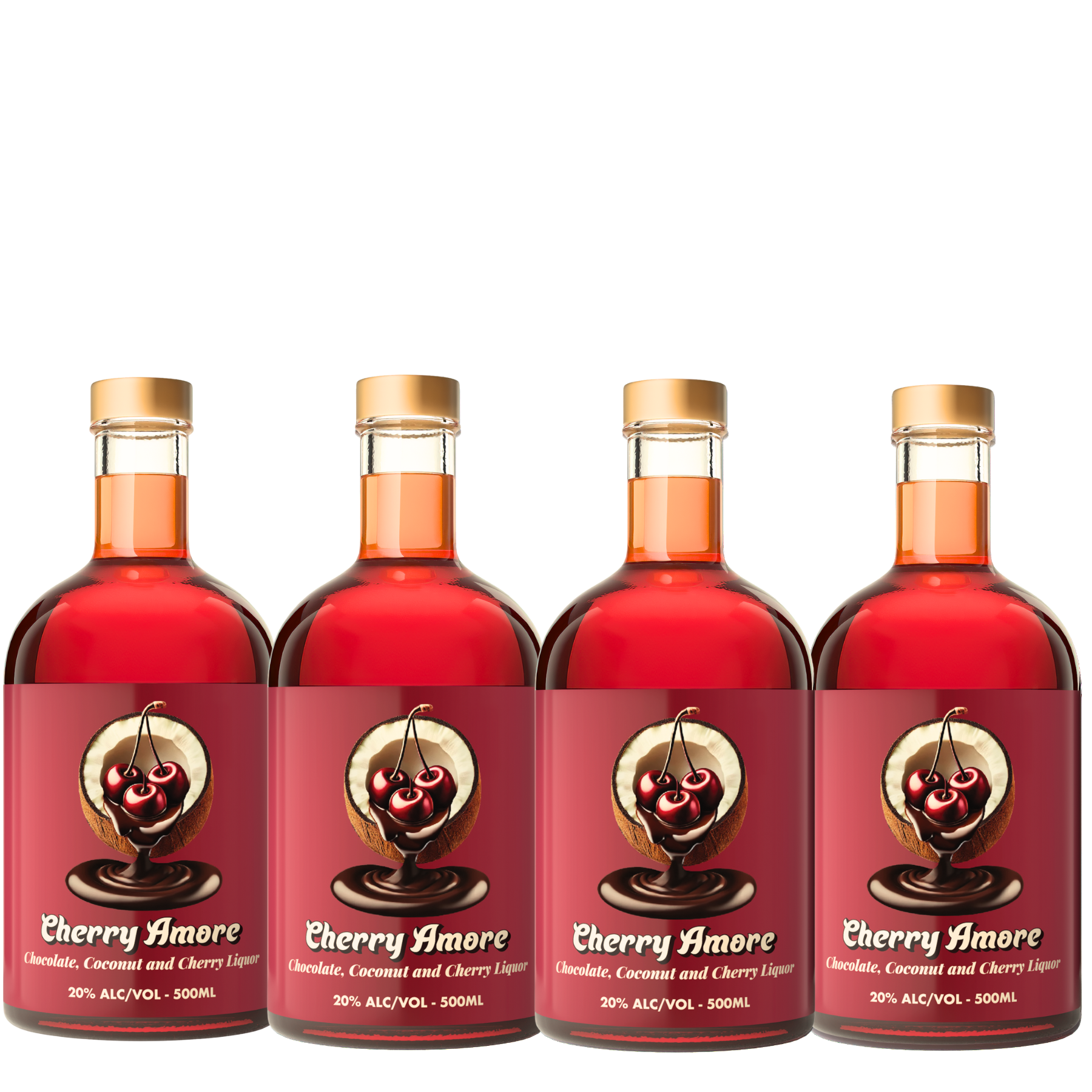 4 x Cherry Amore 500ml (Wholesale)