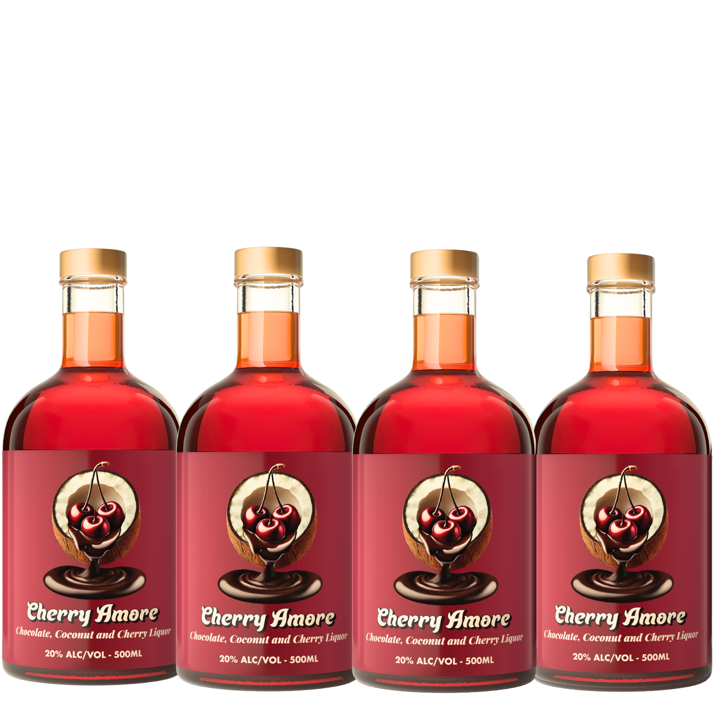 4 x Cherry Amore 500ml (Wholesale)