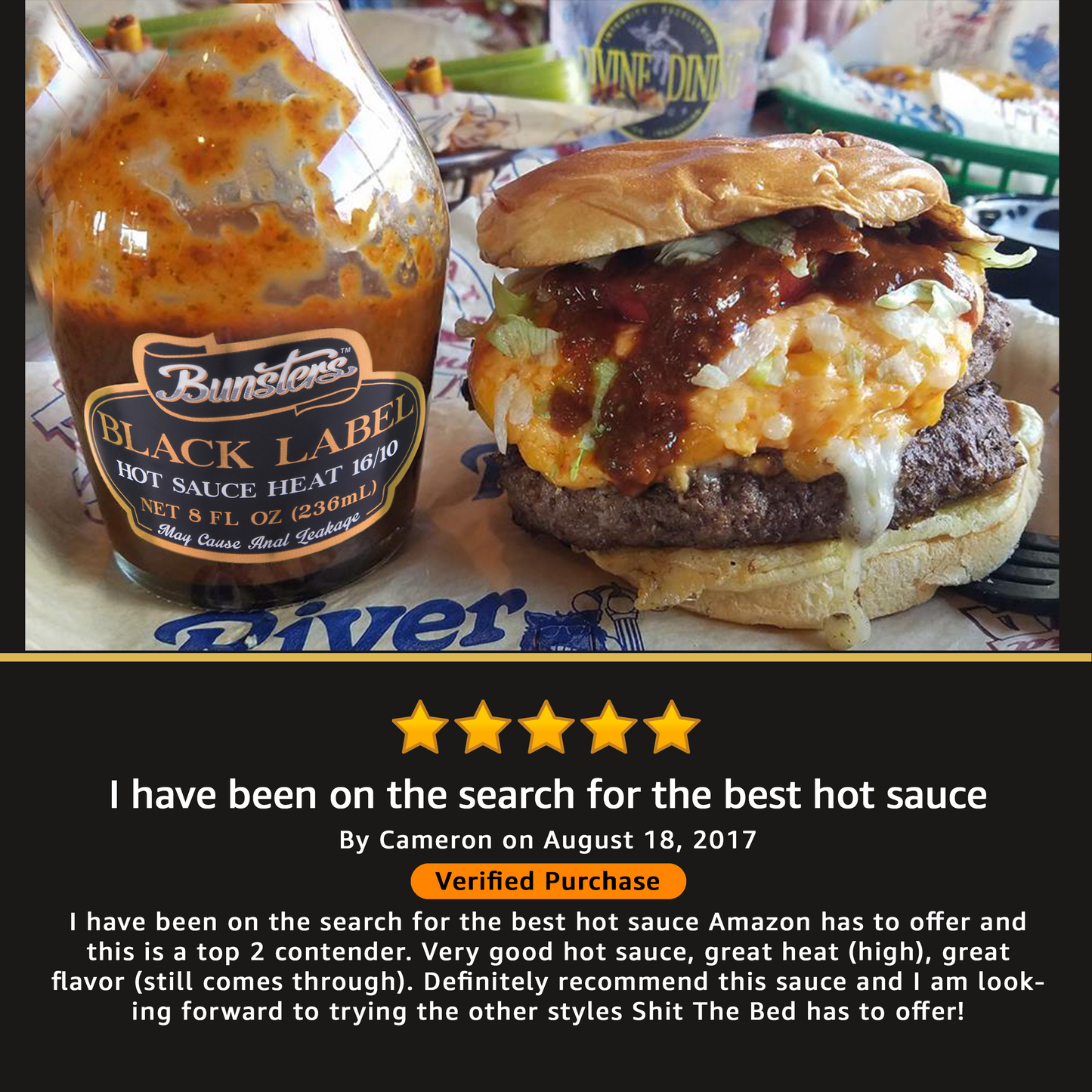 🌶️🌶️🌶️🌶️🌶️ Black Label (Case of 6)