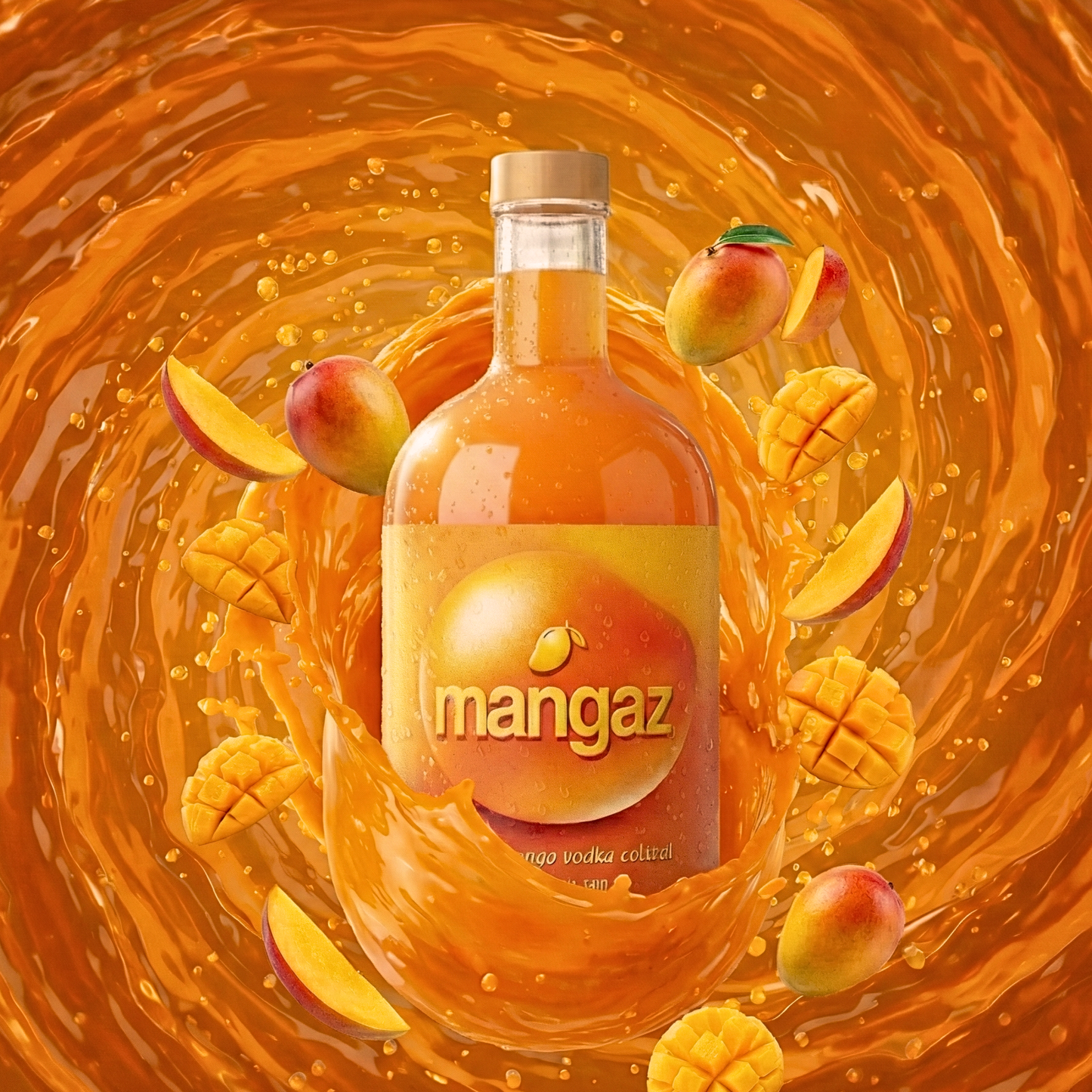 Case of Mangaz - 4 x 500ml Bottles