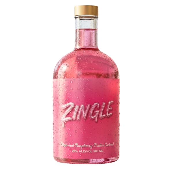 Zingle Lemon Lime Orange Raspberry Vodka