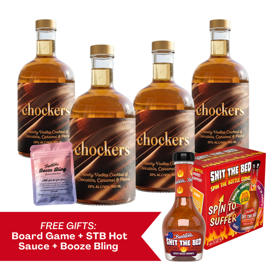 Case of Chockers- 4 x 500ml Bottles