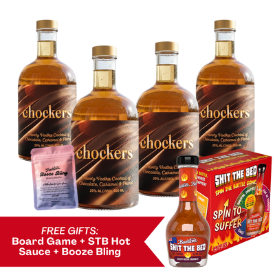 Case of Chockers- 4 x 500ml Bottles