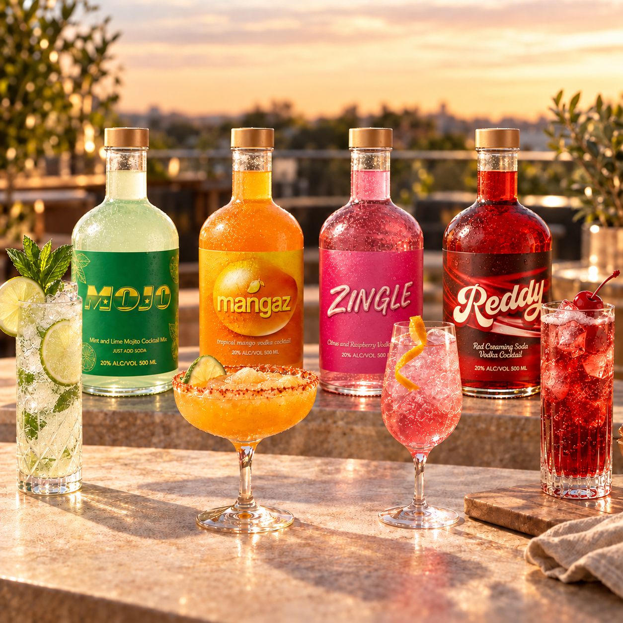 Cocktails Made Easy - Four Pack