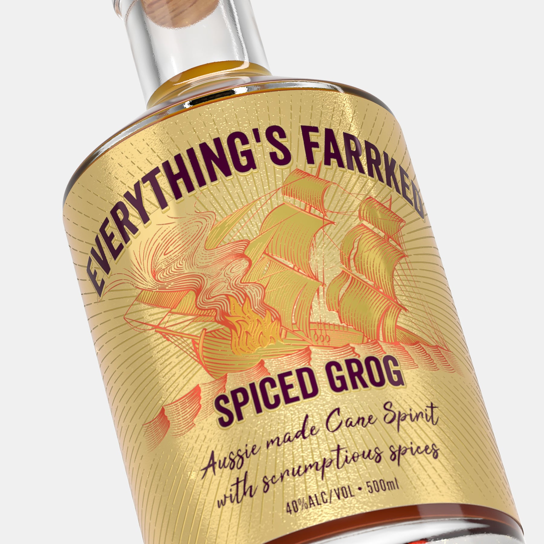 Everything's Farrked Spiced Grog (Carribbean Spice)