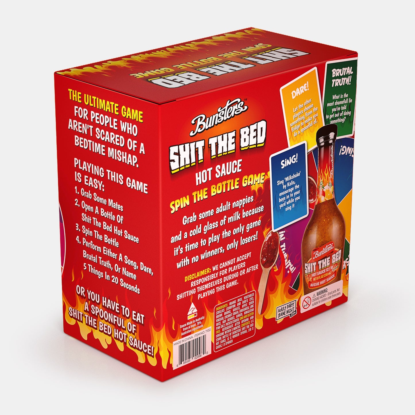 Shit the Bed Game (includes sauce)