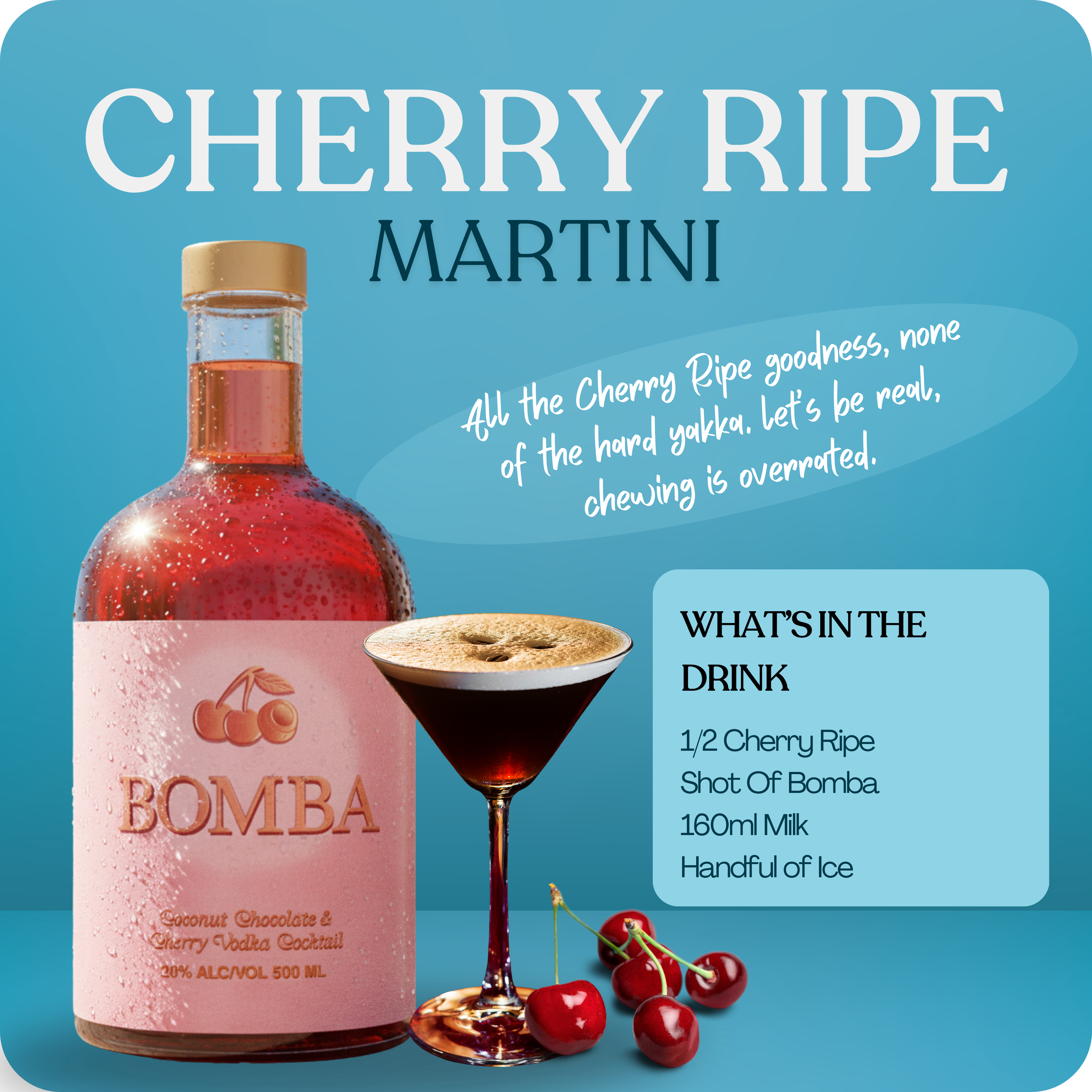 Bomba Choc-Coco Ripe Cherry Vodka