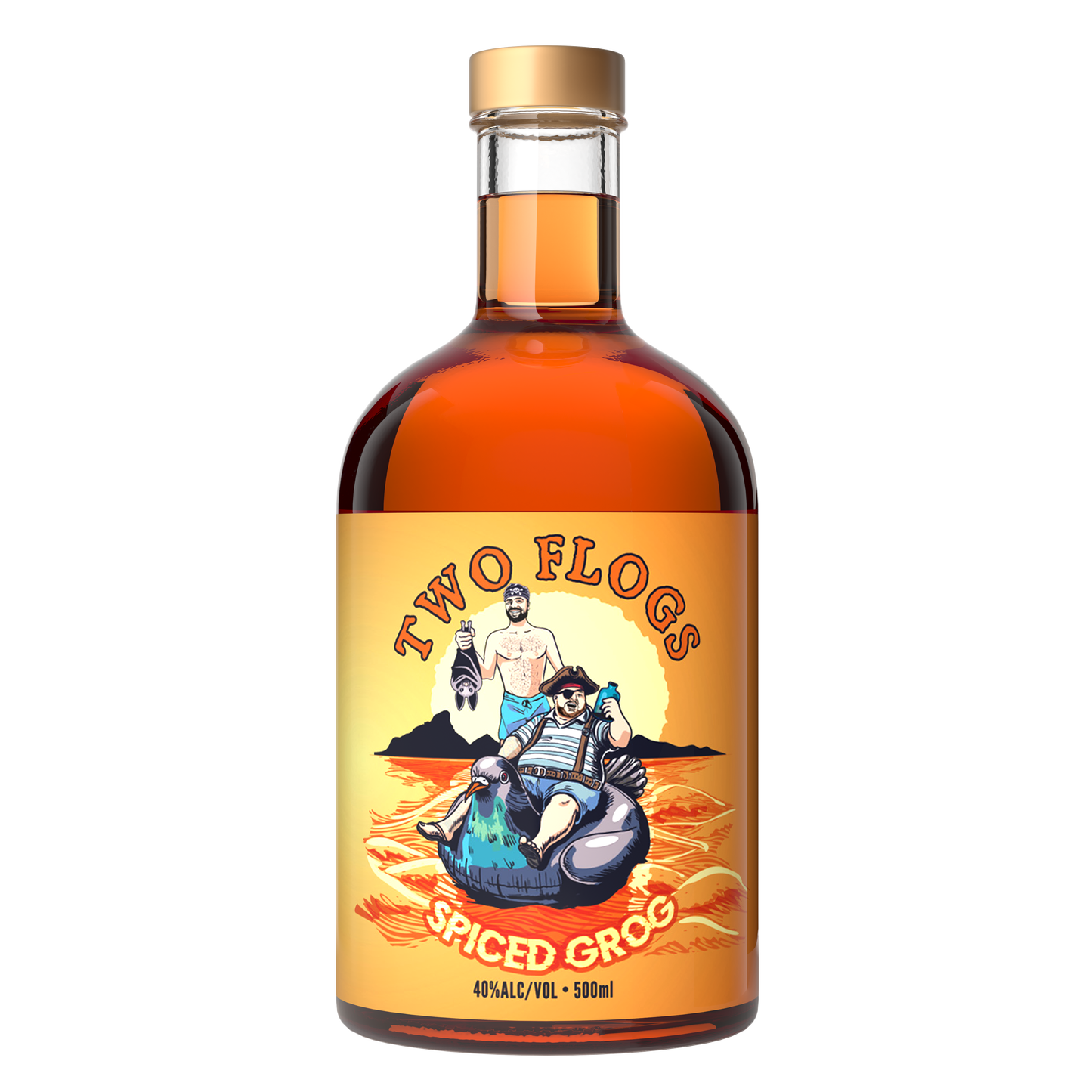 Two Flogs Spiced Grog 500ml
