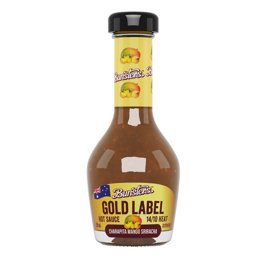 Gold Label Hot Sauce - The Rolls Royce of Pain