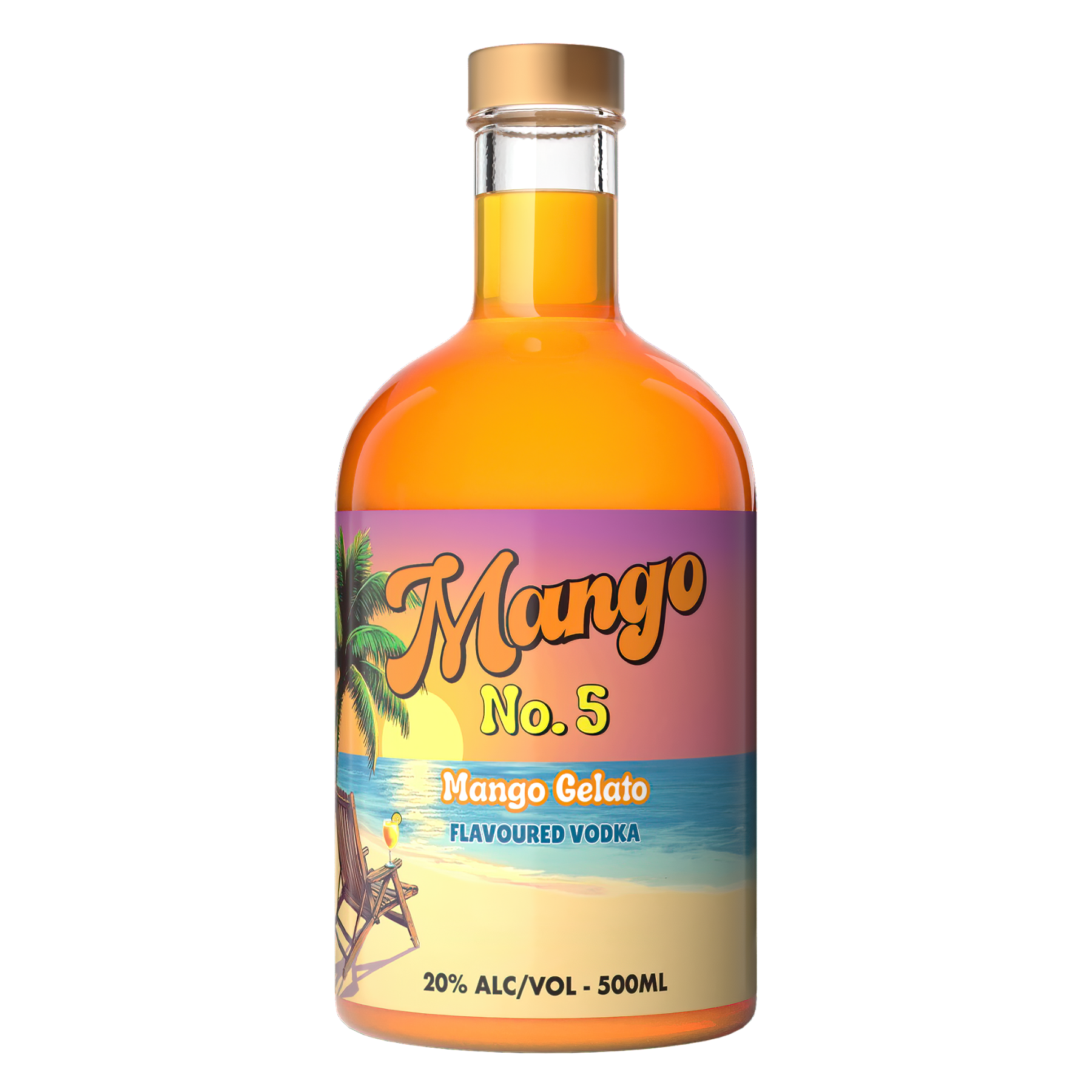Mango No. 5 - Mango Gelato Flavoured Vodka OLD SKU