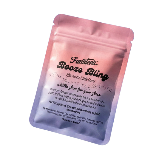 Booze Bling – edible glitter